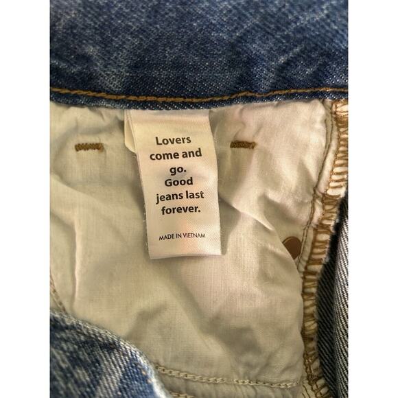 Pacsun Size 25 Low Rise Butterfly Checkered Jeans. Button-Straight Leg Open - Picture 6 of 12